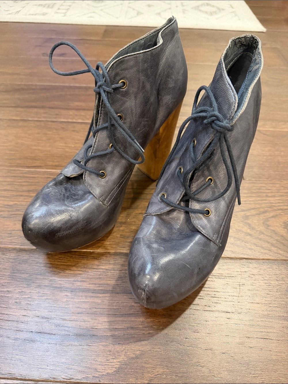 Steve Madden Craizie Platform Ankle Booties Womens Size 8M - C61-007
